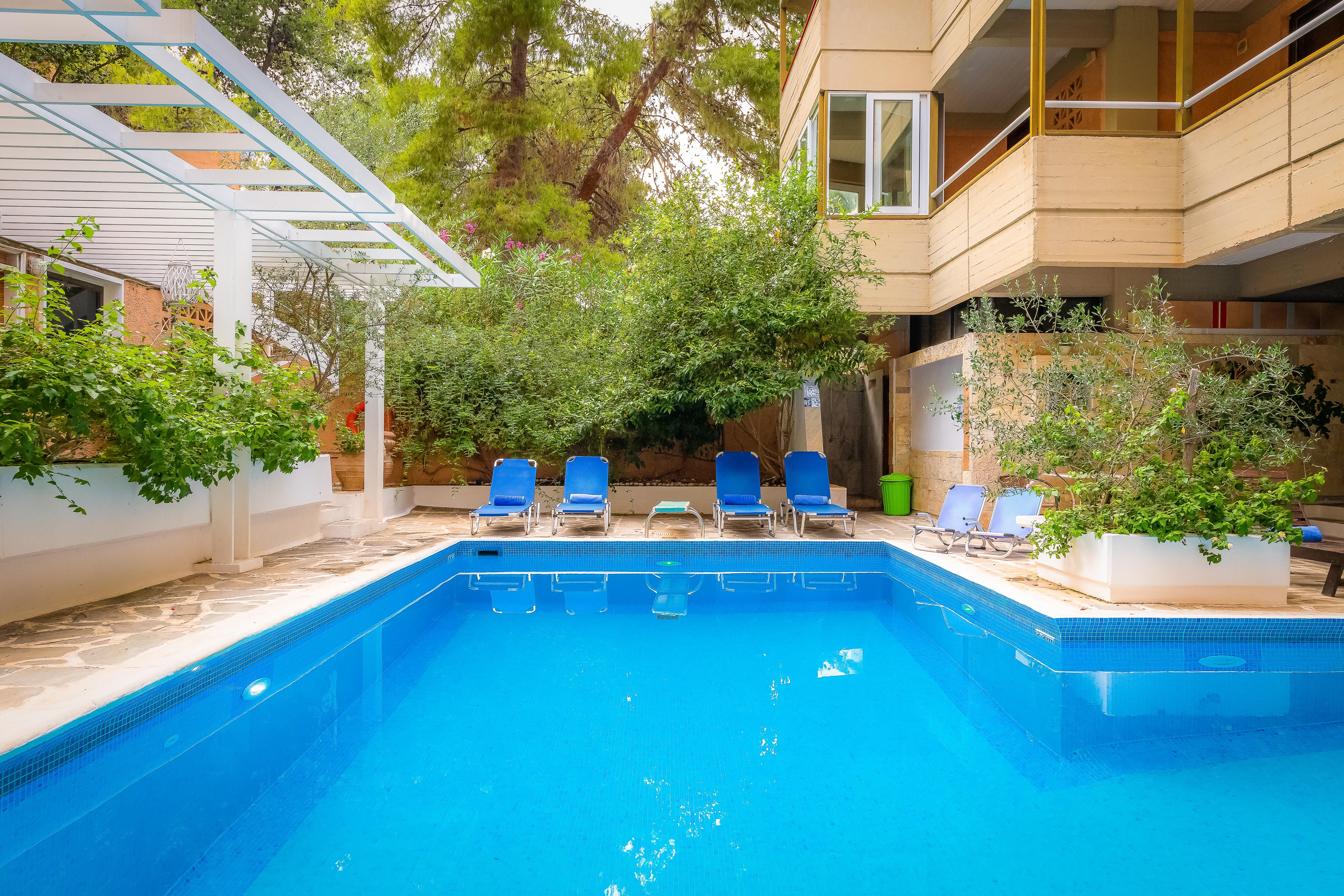 Apollonia Hotel Apartments Varkiza Bagian luar foto