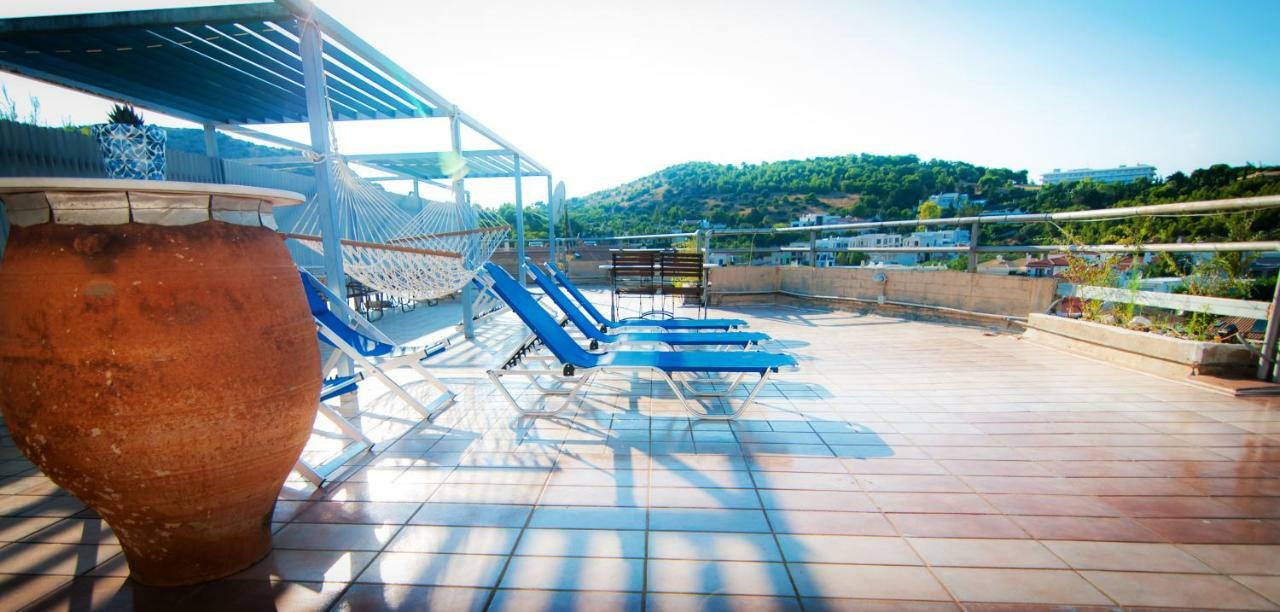 Apollonia Hotel Apartments Varkiza Bagian luar foto